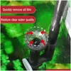 Filtration Heating Fish Tank Waterfall Filter Aquarium External Water Pump Wallmounted Small Circation Electric Remove Oil Film Dr Ottrc