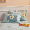 Ensembles de literie 1PC housse de couette et 2PC ensemble de cas flanelle corail polaire chaud hiver épais simple Double reine roi couette ensemble de literie