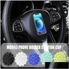 Autobadges Telefoonhouder Zuignap Dashboard Circar Mtifunctional Navigatiebeugel Mini Sticker Mount Drop Delivery Mobiles Mot Dhivl