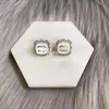 Elegant Earring Stud For Lady Vintage Charm Letter Earrings With Box Sets For Wedding Party Date