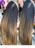 Синтетические длинные плетеные кружевные передние парики, плетение крючком волос с детскими косичками, парик для американских африканских женщин51821162398357