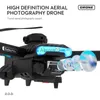 Drohnen XT204 Hindernisvermeidung Luftaufnahmen Bürstenlose Mini-RC-Drohne 4K Professionelle HD-Kamera Optischer Fluss Faltbarer Quadcopter YQ240217