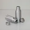 Förvaringsflaskor Tom aluminiumbehållare med skruvlock Travlor för mjukgörande vattenprov duschgelsmakeup lotion emulsion