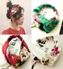 Klassieke kleurrijke hoofdband Bohemian ed geknoopte haarbanden Tulbandbandage Bandana's haarscrunchies9386633