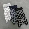 최고 브랜드 남성 속옷 클래식 격자 무늬 패턴 남성 속옷 고급 저렴한 저렴한 가격 블루 흰색 블랙 반바지 3 피스 상자 L XL XXL XXXL Underpants