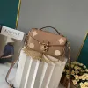 2024 Projektanci Pochette Bag Mężczyźni Kobiet torebki torby Messenger Torby skórzane Metis Eleganckie damskie ramię Crossbody Bag East West M46279