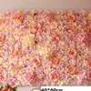 4060 cm konstgjorda blommor Mat Silk Rose Hybrid Wedding Flower Wall Artificial Rose Peony Flower Wall Panels Wedding Decoration T20269E