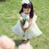 Iyeal Elegant Flower Baby Girls Christmas Dress Chidren Princess Kids Wedding Birthday Party Dresses i 110 år 240126