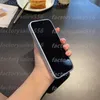 Novo designer caso de telefone para iphone 15 14 plus 11 12 13 pro max luxo vidro impressão capa vem com lente filme caso fábrica atacado