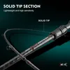 Cemreo Trout Fishing Rod Spinning Casting Fishing Rod Solid Tip Lightweight Carbon Fiber Rupp Fishle Tackle Zacco 240122