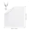 Table Napkin 10Pcs Satin Napkins Square Hemstitched Fabric Soft Dinner For Wedding Party Kitchen Restaurant Green 30x30cm