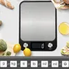 Кухонные весы 51015 кг, весы для взвешивания еды, кофе, цифровые весы, дизайн из нержавеющей стали, измерительные инструменты для приготовления пищи и выпечки 240129
