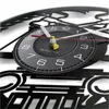 Horloges murales Échelles de justice Gavel Horloge à quartz silencieuse Juge Law Art Record Montre Avocat Bureau Décor Avocat Cadeau