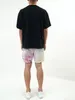 American Solid Color Mesh Breattable Shorts Men's Sports Pants Casual Fitness Loose Plus Size Vintge Basketball Short Man Designer