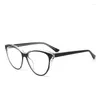 Güneş Gözlüğü Çerçeveleri Trending Kadınlar TR90 Kedi Göz Gözlükleri Çerçeve Bahar Menteşeleri Mavi Işık Blokitasyon Anti Radyasyon Koruma Gözlükleri