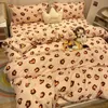 Yatak takımları yeni moda sevgi dolu kalp yatak seti kızlar yetişkinler yetişkinler yatak odası dekor prenses tarzı yorgan kapağı 180x220cm çilek yorgan kapağı