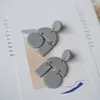 Stud Earrings Plain Multi Mixed Sector Round Chips Linked Special Unique Casual Chic Polymer Clay Dangle Set Fashion Accessories