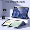 GOOJODOQ pour iPad Pro 11 étui 2022 iPad Air 4 Air 5 étui pour iPad 10e génération 10.9 étui 10.2 7e 8e 9e génération CoverL240217