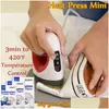 Machines de transfert de chaleur en gros Sublimation Heat Press Mini Hine Sous-imprimante COV pour presque les pays avec papier et ruban de subliamtion Dheej