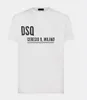 DSQ Camisetas para hombre 2023 Nueva camiseta de diseñador para hombre Camisetas de moda italiana Camiseta de verano para hombre Suave y cómodo 100 Tops de algodón 04