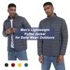 Мужские куртки MAGCOMSEN, зимние легкие пуховики, термопальто для холодной погоды, водоотталкивающие ветрозащитные пуховики