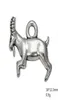 Antiek verzilverde Billy Goat Steenbok Charms DIY natuur sieraden maken voor armband of ketting3056385