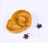 April Fool 's Day Gift Prank Prop Simulation Stool Maggot Fly Feces 케이크 원형 플라스틱 생명의 대변 DHM1I