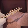 تحديد الهوية Cross Connection X Designer Jewelry Bangle Luxury for Womem Fashion Classic Women Valentines Day Gift