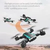 Drony przenośne pojedyncze/podwójne soczewki powietrzne wysokość powietrza Hold Quadcopters Kamera dla początkujących profesjonalistów YQ240217