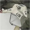 Mens Socks Womens Embroidery Casual Cotton Sports Basketball And Fashion No Box Drop Delivery Apparel Underwear Ote2A