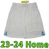 23 24 SS Lazio Embile Soccer Shorts 2023 2024 기념일 Luis Bastos Sergej Badelj Lucas J.Correa Zaccagni MARUSIC 남성 축구용 바지 홈 3 위