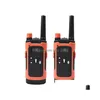 Toy Walkie Talkies for Kids 300m Długość Długa zasięg Dwukrotny radia S Family Outdoor Adventure Game Voice Interphone Children Prezent 230307 Dro Dhrlz