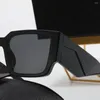 Sonnenbrille Marke Übergroße Quadratische Frauen Männer Luxus Design Großen Rahmen Breite Beine Sonnenbrille Für männer Outdoor Brillen UV400