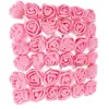 Dekorativa blommor 144st Fake Rose Flower Heads Mini Artificial Crafts Making For DIY pannband