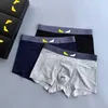 Underpants designer masculino puro algodão gelo seda estilo modal suor wicking respirável e macio mens boxer shorts 74wz