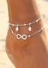 1PC Summer Beach Ankle Infinite Foot Jewelry Cavigliere bracciali alla caviglia per donna3819981