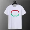 디자이너 럭셔리 남자 티셔츠 자수 아이언 다이아몬드 패션 면화 커플 캐주얼 한 여름 남자와 여자 의류 브랜드 클래식 레터 티셔츠