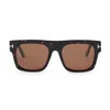 Sunglasses For Men Women TF5634 Vintage Luxury Uv400 Acetate 2024 Fashion Trend Retro Party Rectangular Car Sun Glasses