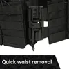 Jaktjackor 6094 Taktisk Vest Military Combat Armor Molle Quick Release Light Weight Polyester Oxford Training Equipment Plate Carrier