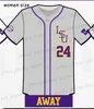 2023 Mens Custom LSU Tigers 야구 저지 그리핀 청어 블레이크 머니 크리스천 리틀 아켄 하우 센 개렛 에드워즈 사무엘 더튼 체이스 쇼즈 브라이스 콜린스