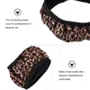 Capas de volante capa universal leopardo impressão leopardo padrão manga carro girassol protetor