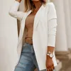 Women's Jackets Women Long-sleeve Casual Solid Blazer 2024 Business Blazers Thin Summer Autumn All-match Female Elegant Formal Tops