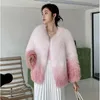 Women's Fur Korea Warm Elegant Faux Coat Korean Fashion Winter Fluffy High Quality Coats for Women