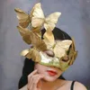 Scen Wear Unisex Singer Dancer Bar Nightclub Butterfly Mask Carnival Rave Costume Halloween Party Masquerade Ball Performance