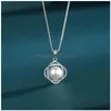 Pendentif Colliers Quatre Feuilles Herbe 925 Sier Collier De Perles Femmes Mode Pendentif Lumière De Luxe Avancé Nouveau Unique Bijoux Cadeau Drop De Dhbkx