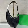 7A Högkvalitativ tygväska Luxurys Weave Bag Handväskor Designer tår droppe stor tygväska kvinnor underarmsäck hobo crossbody väskor