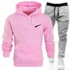 Designer Tracksuit Men hoodies berömda två stycken uppsättningar sport jogger vår höst män kvinnor pullover tröja och byxor sportdräkt fitness sportkläder