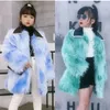 ジャケットModx Girls Faux Fur Kids Tie Dye coat