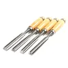 Kunliyaoi 12st Wood Carving Handmejselverktyg Set Woodworking Professional Gouges Consuctation An Carpentry Tools 240123