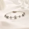 Klassieke stijl armbanden damesarmband luxe designer sieraden kristal 18K verguld roestvrij staal liefhebbers cadeau armbanden herenarmband